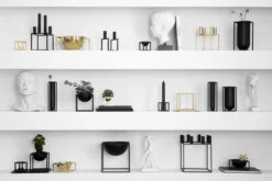 By Lassen Kubus 4 Kerzenhalter, Schwarz 9 By Lassen Kubus 4 Kerzenhalter, Schwarz -Geschäft Für Wohndekoration IMGL7192