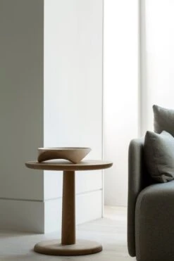 Måne Schale, Esche Gewachst/geölt -Geschäft Für Wohndekoration IngerMarieGrini NedreFoss September22 15829 web