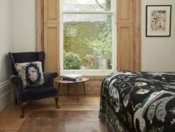 Rabbit Überwurf, 180 X 200 Cm, Forstgrün 7 Rabbit Überwurf, 180 X 200 Cm, Forstgrün -Geschäft Für Wohndekoration KH bat flowers blue cushion and rabbit throw copy 1024x1024