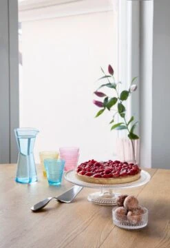 Iittala Kastehelmi Vorratsglas, 116 X 57 Mm, Transparent -Geschäft Für Wohndekoration Kastehelmi cake 1