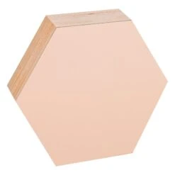 Noteboard, Sechseckig, 26 Cm, Puderblau