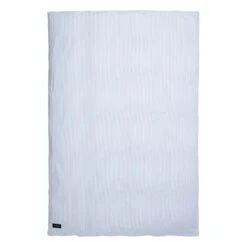 Wall Street Oxford Bettbezug, Weiß Gestreift