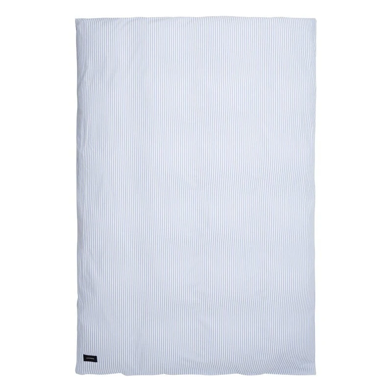 Wall Street Oxford Bettbezug, Weiß Gestreift 1 Wall Street Oxford Bettbezug, Weiß Gestreift