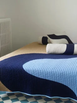 Marimekko Seireeni Kissenbezug, 50 X 50 Cm, Leinen - Dunkelblau -Geschäft Für Wohndekoration MM 231 home campaign 4 5 22 2077 1