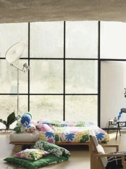 Marimekko Tiiliskivi Kissenbezug, 50 X 50 Cm, Schwarz-weiß -Geschäft Für Wohndekoration Marimekko Home 0025