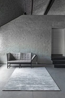 Earth Bamboo Teppich, Betongrau -Geschäft Für Wohndekoration Massimocopenhagen Earth bamoo concrete grey environment HR role