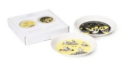 Arabia Mumin Tellergarnitur „Gelb & Hurra!“ -Geschäft Für Wohndekoration Moomin plate set 19cm Yellow Hurray21 pack