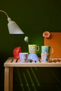 Arabia Mumin Tasse, 400 ml, ABC, V -Geschäft Für Wohndekoration Moomin by Arabia 2022 2023 Alphabet collection LOVE 11