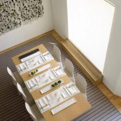 New York Teppich, Graphit – Steingrau -Geschäft Für Wohndekoration New York paper yarn carpet narrow cotton edging and backing dining room interior woodnotes