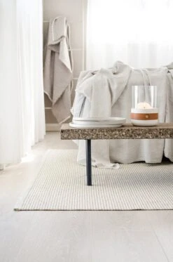 Teppich Mono, 85 X 260 Cm, Leinen – Vanille -Geschäft Für Wohndekoration PAPPELINA MONO LINEN 2 CREATIVE