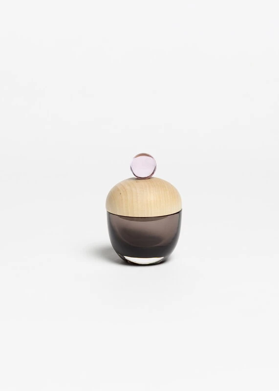 Kasten Lyyli, Klein, Rauchgrau - Rosa 2 Kasten Lyyli, Klein, Rauchgrau - Rosa – Bild 2