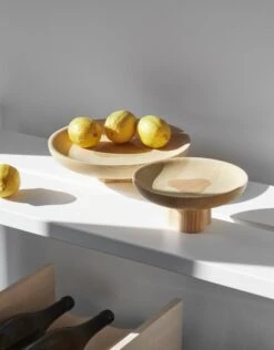 Portobello Schale, Groß, Esche -Geschäft Für Wohndekoration Pic 200712 Mattiazzi193802