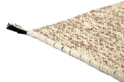 Duo Rae Teppich, Kupfer - Weiß -Geschäft Für Wohndekoration Rae 7371 copper white corner