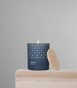 Skandinavisk Duftkerze Mit Deckel, HAV, Groß -Geschäft Für Wohndekoration SKANDINAVISK styling 20104 HAV 200g