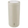 Stelton To Go Click Thermobecher, 0,4 l, Zartes Sandbeige