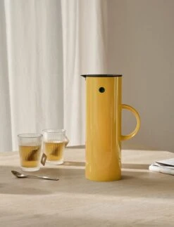 Stelton EM77 Thermoskanne, 1,0 l, Mohngelb -Geschäft Für Wohndekoration STX 983 10003