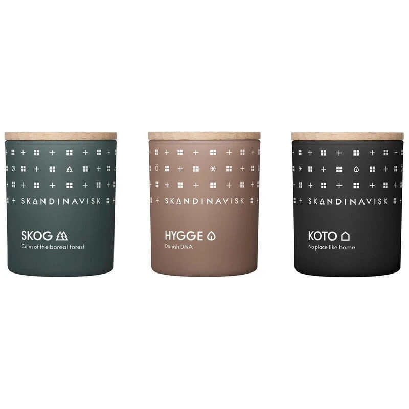 Skandinavisk Duftkerzen-Set 3 Stück, HIBERNATE 1 Skandinavisk Duftkerzen-Set 3 Stück, HIBERNATE