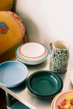 Hay Sobremesa Servierschale, L, Weiß - Blau -Geschäft Für Wohndekoration Sobremesa Serving Bowl family Sobremesa Jug green