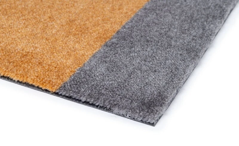 Stripes Matte, 60 x 90 cm, Grau - Gelb 2 Stripes Matte, 60 x 90 cm, Grau - Gelb – Bild 2