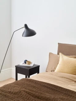 Aava Bettüberwurf, 160 X 260 Cm, Schokobraun -Geschäft Für Wohndekoration Unto Rautio Matri 4948 web