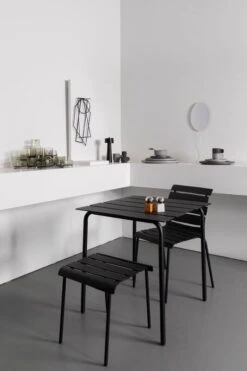 Untersetzer, 4 Stück, Lackierter Stahl, Schwarz -Geschäft Für Wohndekoration VO 22 showroom combinaties 8