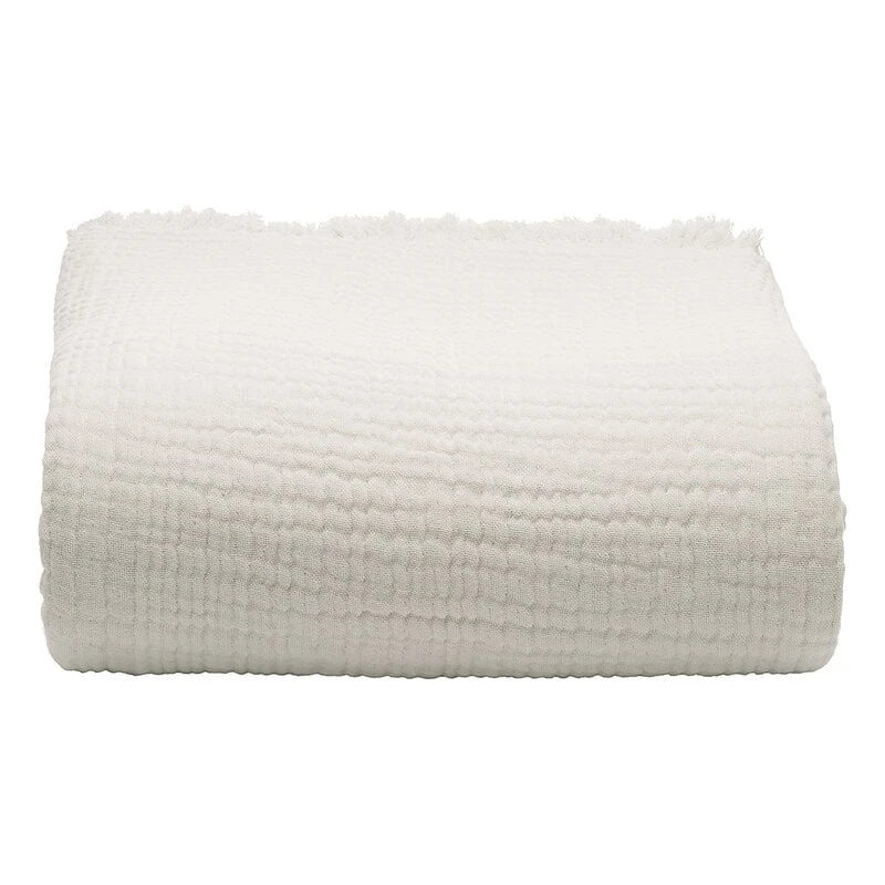 Arkki Tagesdecke, 160 x 260 cm, Kreideweiß 1 Arkki Tagesdecke, 160 x 260 cm, Kreideweiß