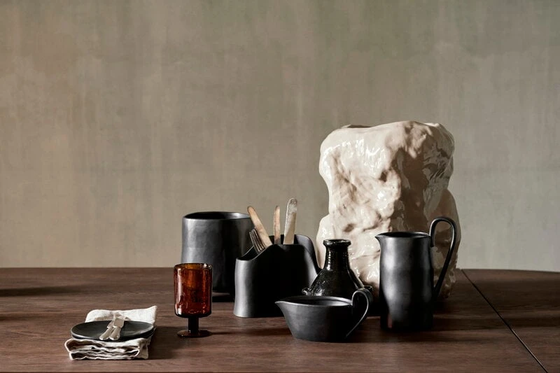 Ferm LIVING Flow Becher, Schwarz 5 Ferm LIVING Flow Becher, Schwarz – Bild 5