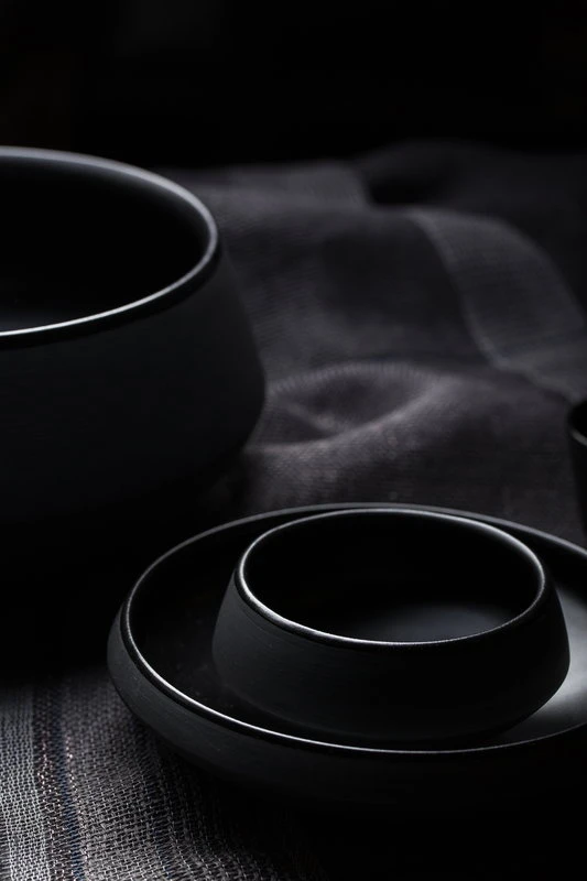 Eclipse Schale, 0,7 L, Flach, Schwarz 3 Eclipse Schale, 0,7 L, Flach, Schwarz – Bild 3