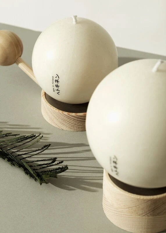 Happiness Kerze, Kugelförmig, Mittelgroß 2 Happiness Kerze, Kugelförmig, Mittelgroß – Bild 2