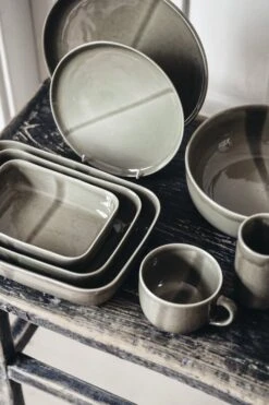 Heirol Svelte Kasserolle, 30 cm, Olivgrün -Geschäft Für Wohndekoration heirol nosseceramics2021 11