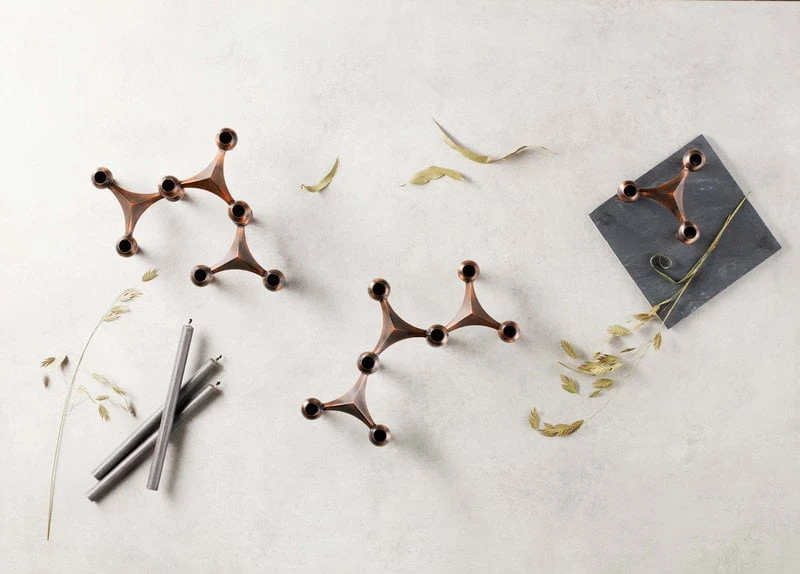 STOFF Nagel Stabkerzen, 12 Stück, Anthrazit 3 STOFF Nagel Stabkerzen, 12 Stück, Anthrazit – Bild 3