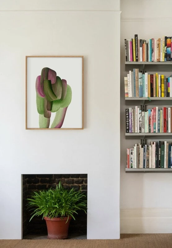 Drawing 20 Poster Mit Eichenrahmen, 62,2 X 79,1 Cm 2 Drawing 20 Poster Mit Eichenrahmen, 62,2 X 79,1 Cm – Bild 2